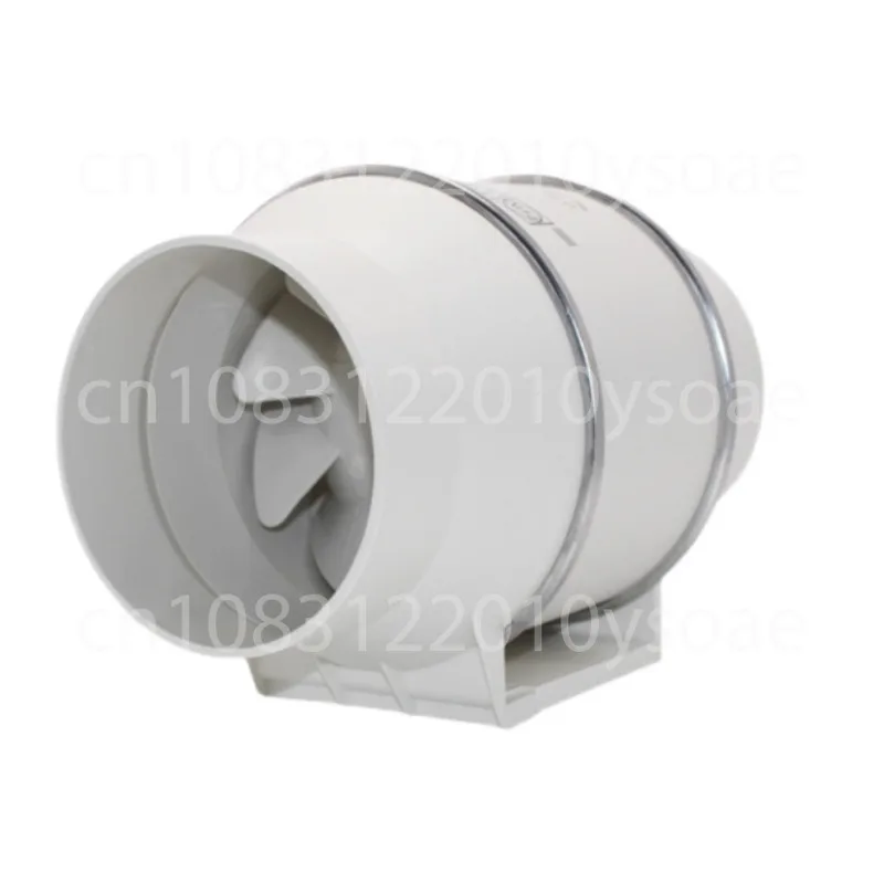 4 5 6 8 Inch 220V Exhaust Fans Home Inline Pipe Duct Extractor Ventilation Kitchen Toilet Air Clean Ventilator Diagonal Flow Fan