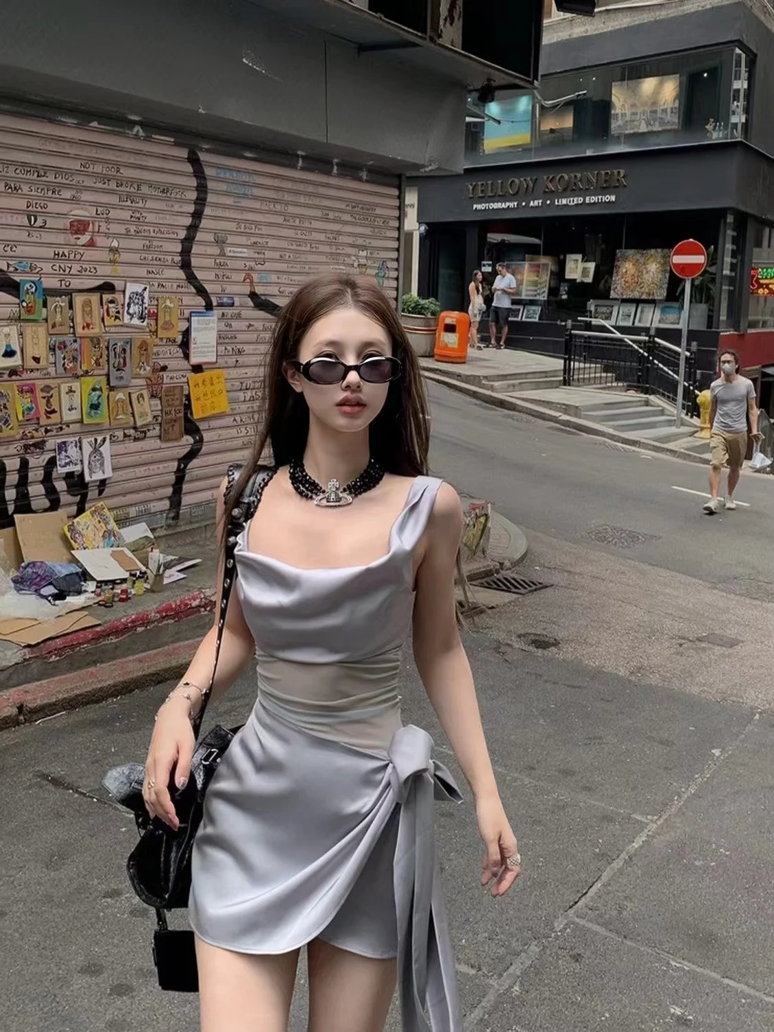 

Summer French Elegant Y2k Party Dress Woman Sexy Sleeveless Fashion Midi One-piece 2024 Korean Fashion Chic Bodycon Dresses