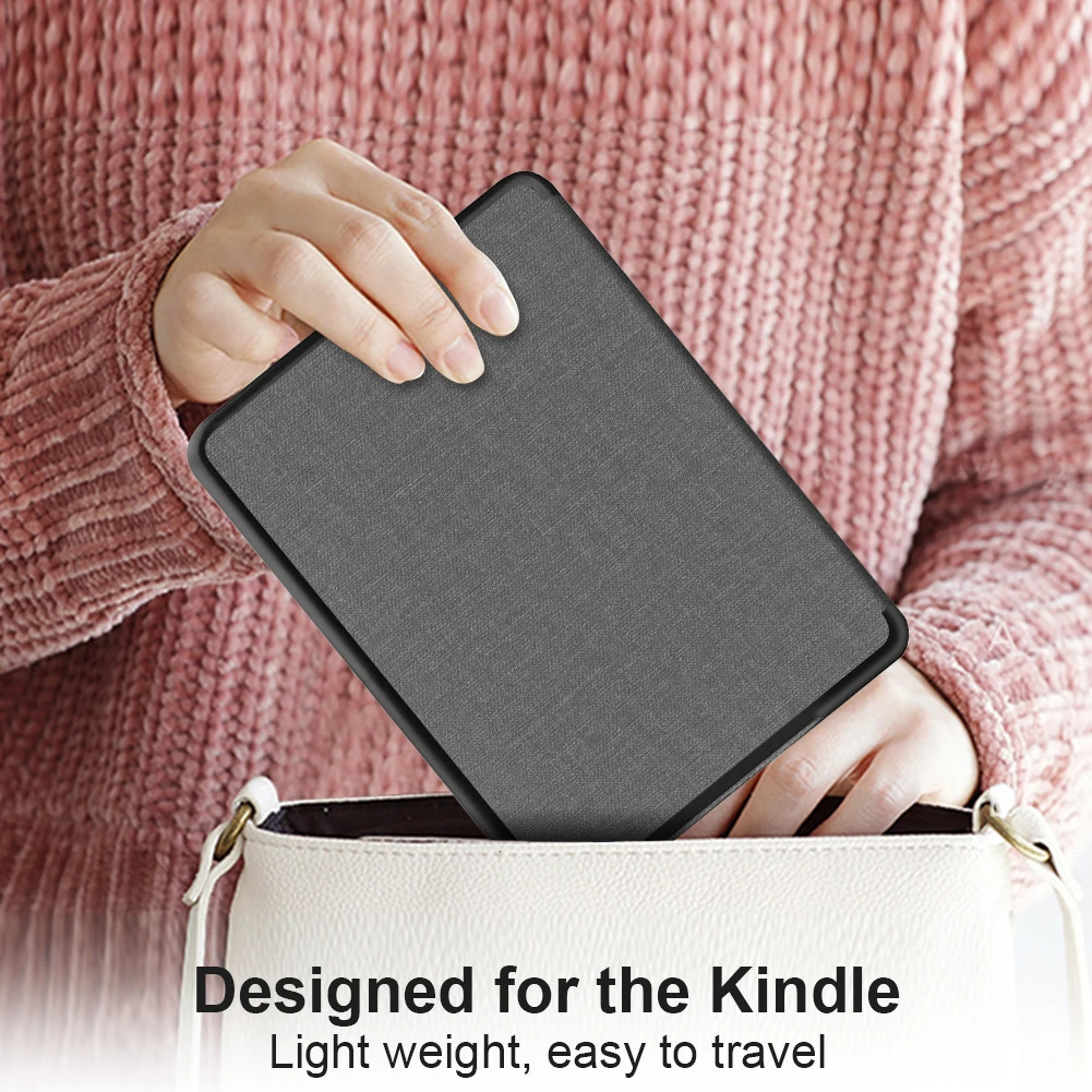 Coque de protection antichoc pour Kindle Paperwhite Signature 2024, housse de support de liseuse, veille automatique, 7 pouces, 2024