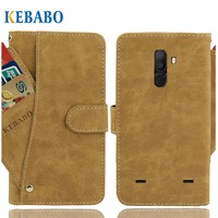 Vintage Leather Wallet ZOJI Z33 Case 5.7\