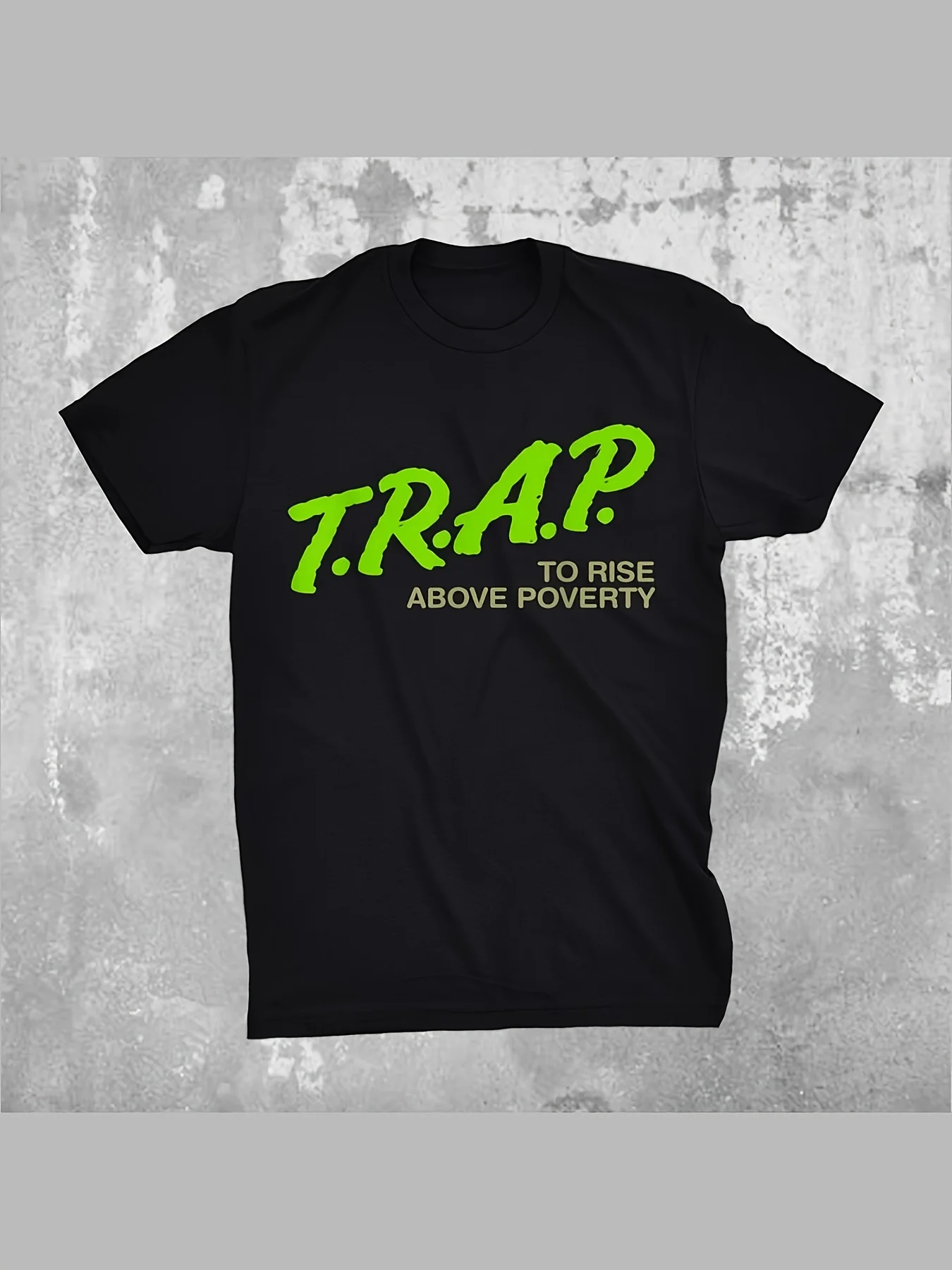 Inspirational Men's T-Shirt Tough Guys Take Down Poverty
