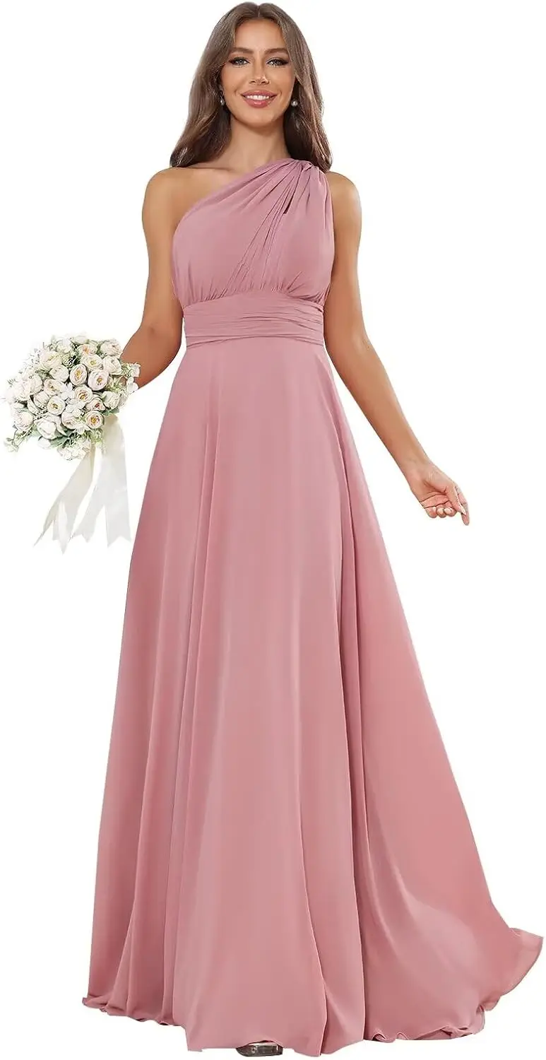 abiti-da-damigella-d'onore-monospalla-per-donna-abito-da-sera-formale-lungo-in-chiffon-plissettato-abiti-da-damigella-d'onore-per-matrimoni