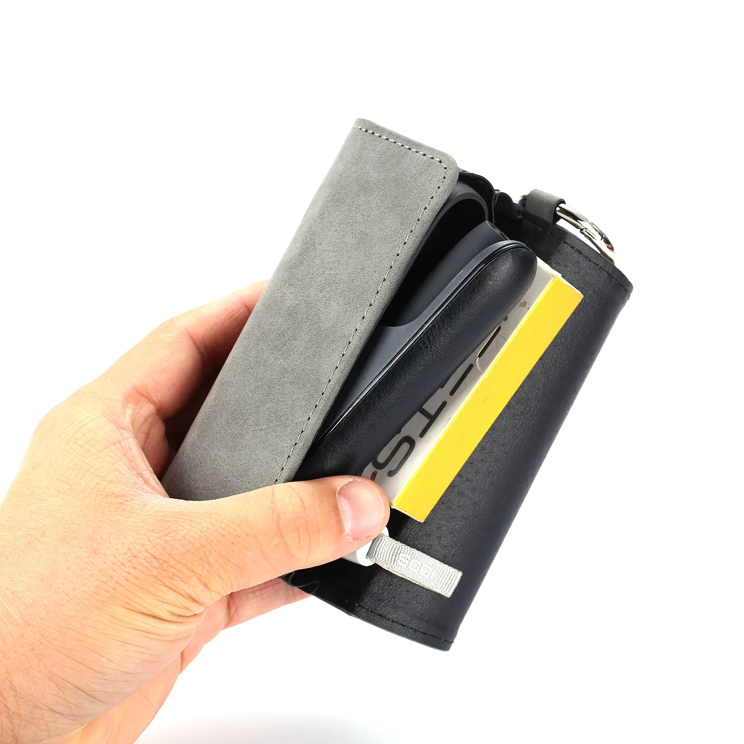 Multifunctional Storage Bag for Iqos Iluma I One Case Retro Leather Cigarette Case for Terea 2in1 Case Cover for Iluma I
