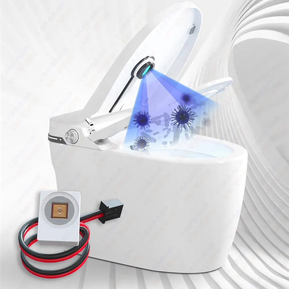 Waterproof LED Ultraviolet Lamps UVC 270nm 280nm DC 12V Deep UV Light For Water Air Disinfection Purification Sterilization