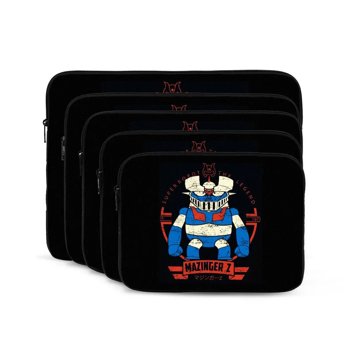 

Mazinger Z Goldorak Actarus Grendizer Mask Notebook Laptop Bag Case Pouch For Macbook Air Pro Tablet Shockproof Case Bag