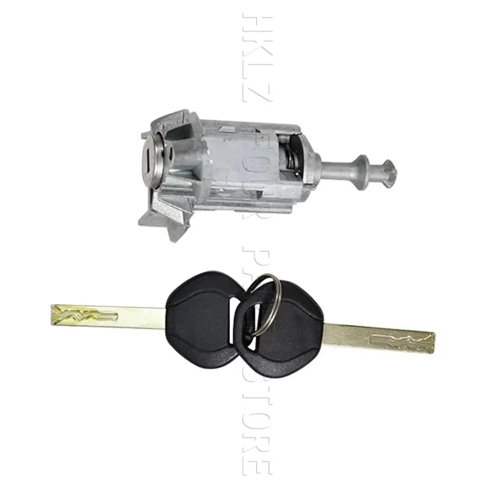 New Easy Installation car accessories For BMW X5 E53 1998-2006 Left Driver Side Door Lock Barrel Cylinder With 2 Keys Zinc Alloy