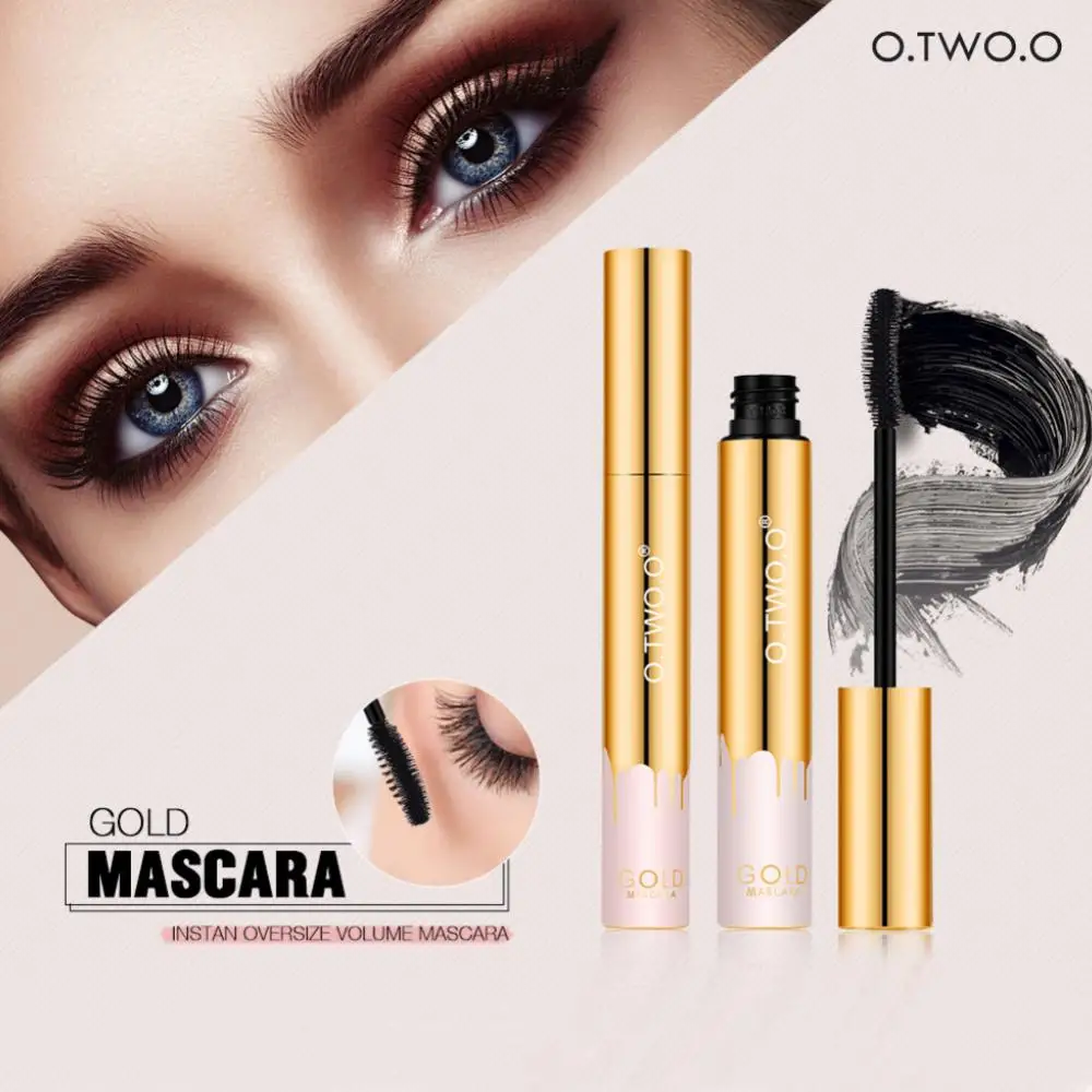 Waterproof Black Mascara Lengthens Eyelashes Extra Volume Long Lasting Eyelash Mascara Women Professional Eyes Makeup Cosmetic