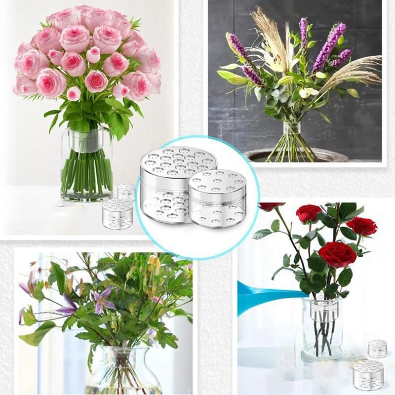 Flower Stem Holder Spiral Flower Stand DIY Flower Arrangement Art Accessories