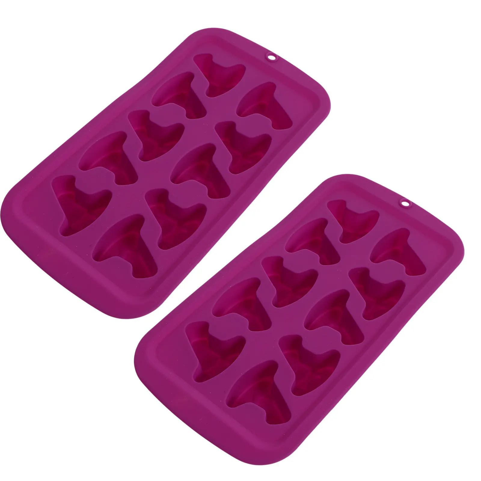 

2Pcs Halloween Wizard Hat Silicone Baking Molds DIY Chocolate Candy Making Tools Reusable Easy Release Ice Cube Makers Kitchen
