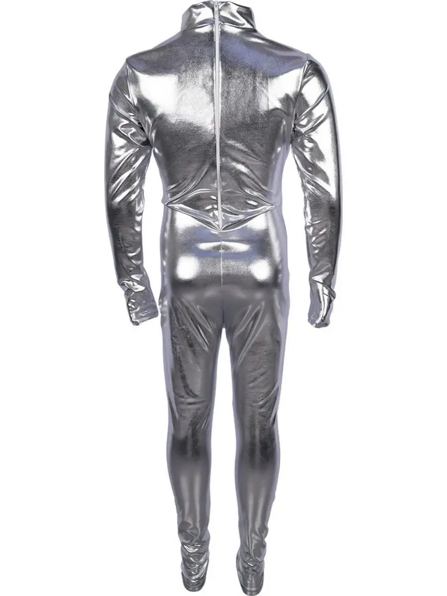 Loween cosplay traje infantil ouro emed macacão pintado couro corpo inteiro roupas de desempenho de palco