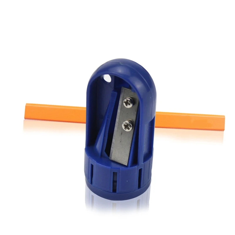 8PCS CarpenterดินสอSharpenerคู่มือดินสอSharpenerสําหรับแบนช่างไม้ดินสอ,แบบพกพาดินสอSharpeningเครื่องมือ