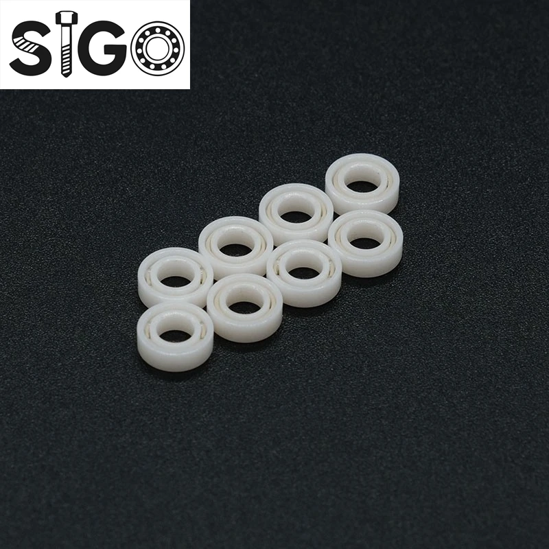3Pcs 3x6x2 Mm  ABEC-9  MR63 Full Zro2 Ceramic Zirconia Bearing For Fishing Reel