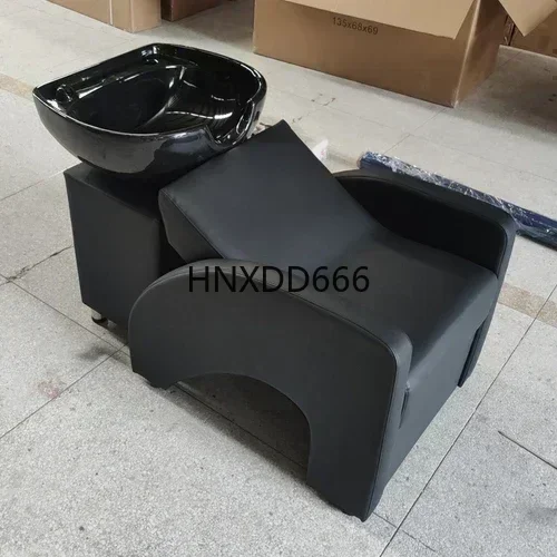 

Barber Shop Lounge Shampoo Chair Hair Wash Bed Hairdressing Big Shampoo Chair Comfort Luxury Massageador Furniture