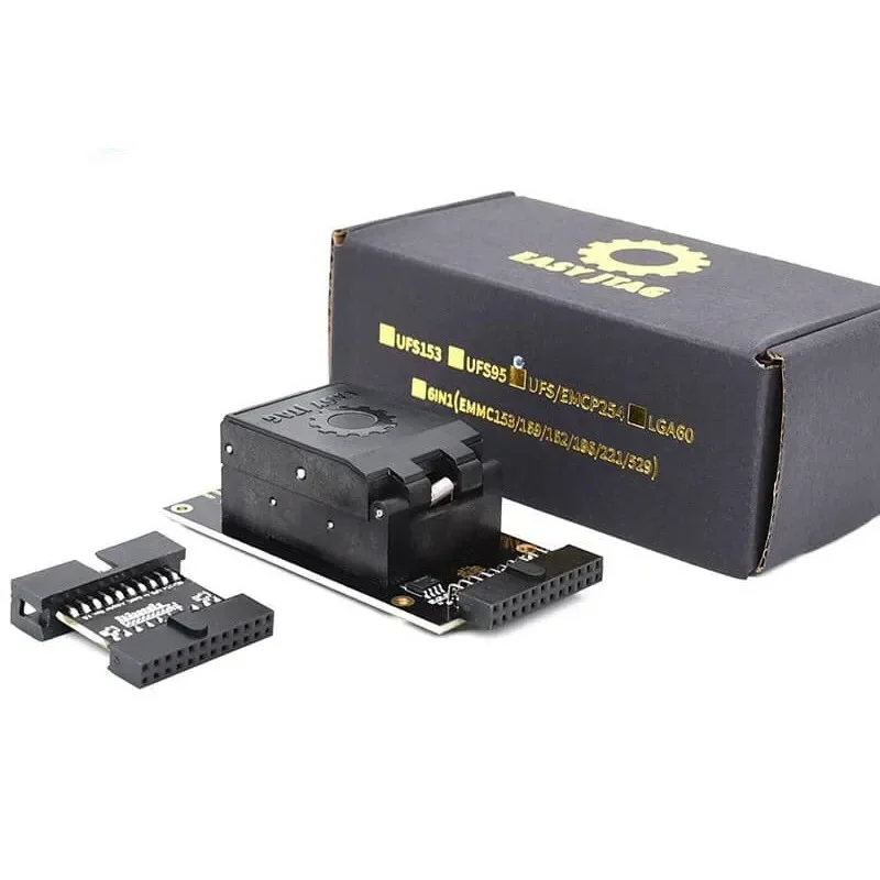 Original z3x Easy Jtag Plus UFS BGA-254 Socket / EMMC 254 (EMMC +UFS 2 IN 1 ) Adapter for EASY JTAG PLUS BOX