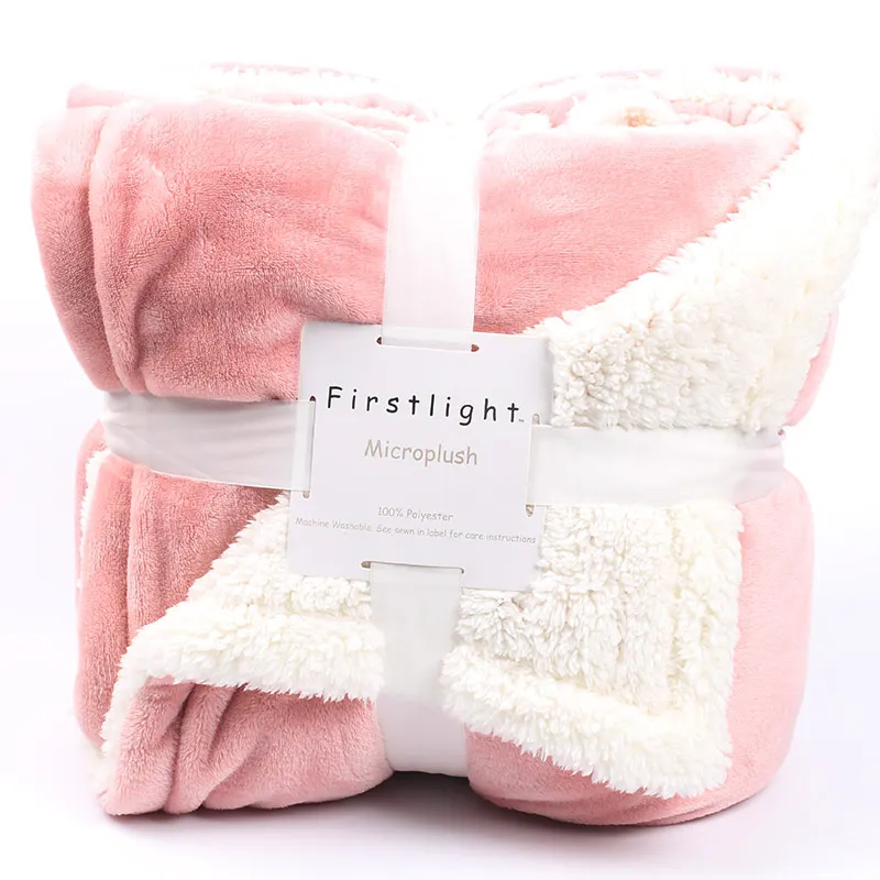 

Office Warm Small Blanket Thick Storage Plush Bed Cover Fluffy Blanket Winter Soft Couverture Polaire Home Textile Thin Blanket