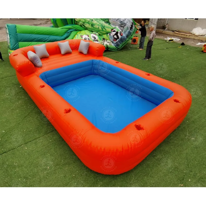 Summer Garden Inflatable Swimming Pool Commercial Inflatable Family Pool with Seats Easy Set Round  with Pump Included for Party