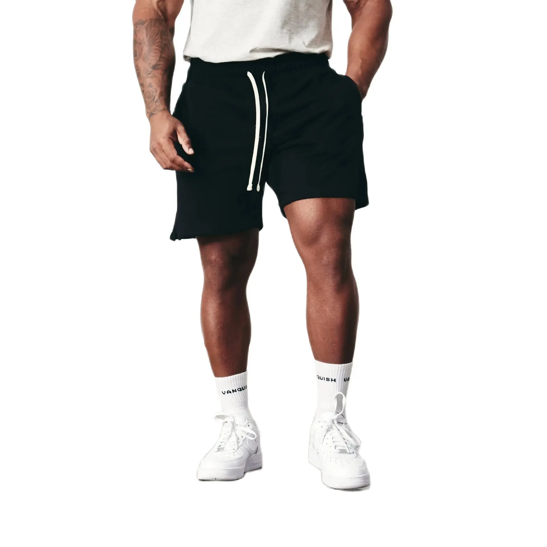 Summer men's loose shorts Sports casual cotton fifth pants Running shorts