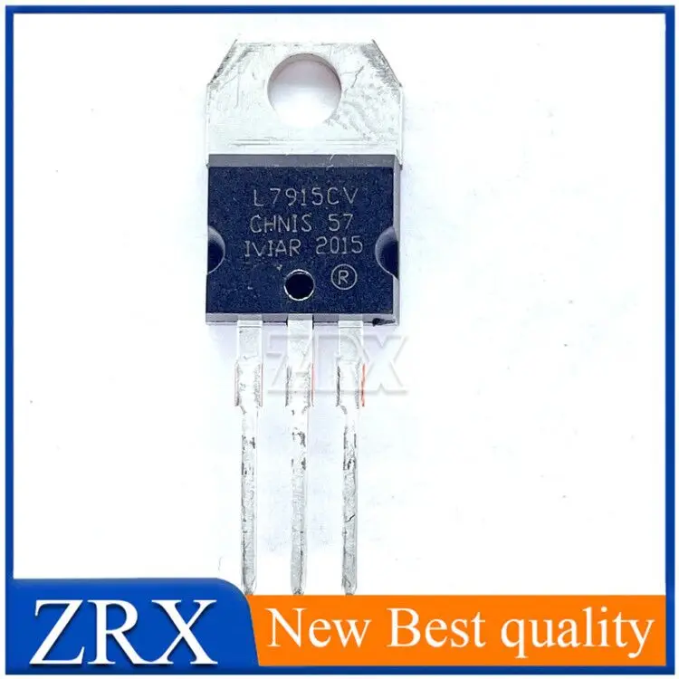 새로운 오리지널 L7915CV L7915 Triode 3 단자 전압 조정기 7915-220 집적 회로 3 극관, 5 개/묶음, 재고 있음