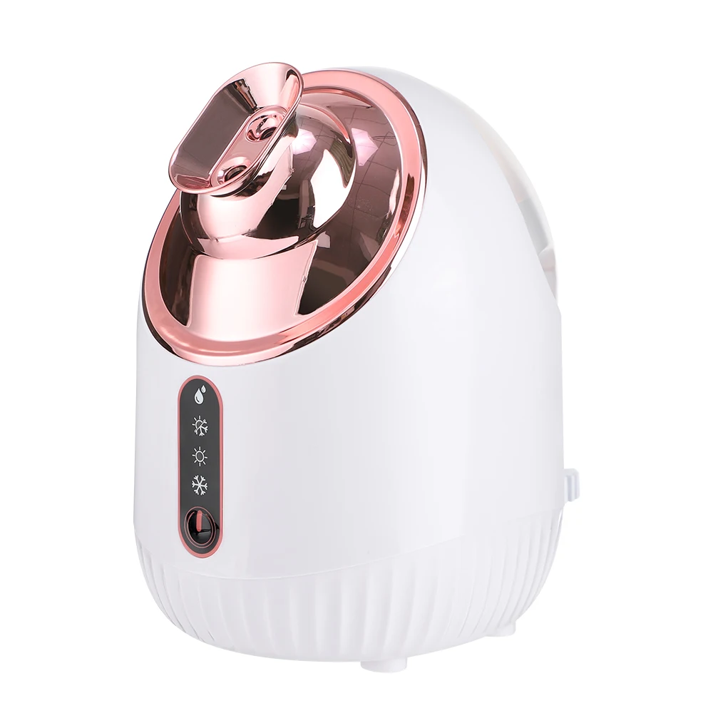 Face Steamer Nano Mist Sprayer Facial Steamer Cold & Warm Nebulizer SPA Rechargeable Nano Spray Apparatus Cleansing Moisturizing