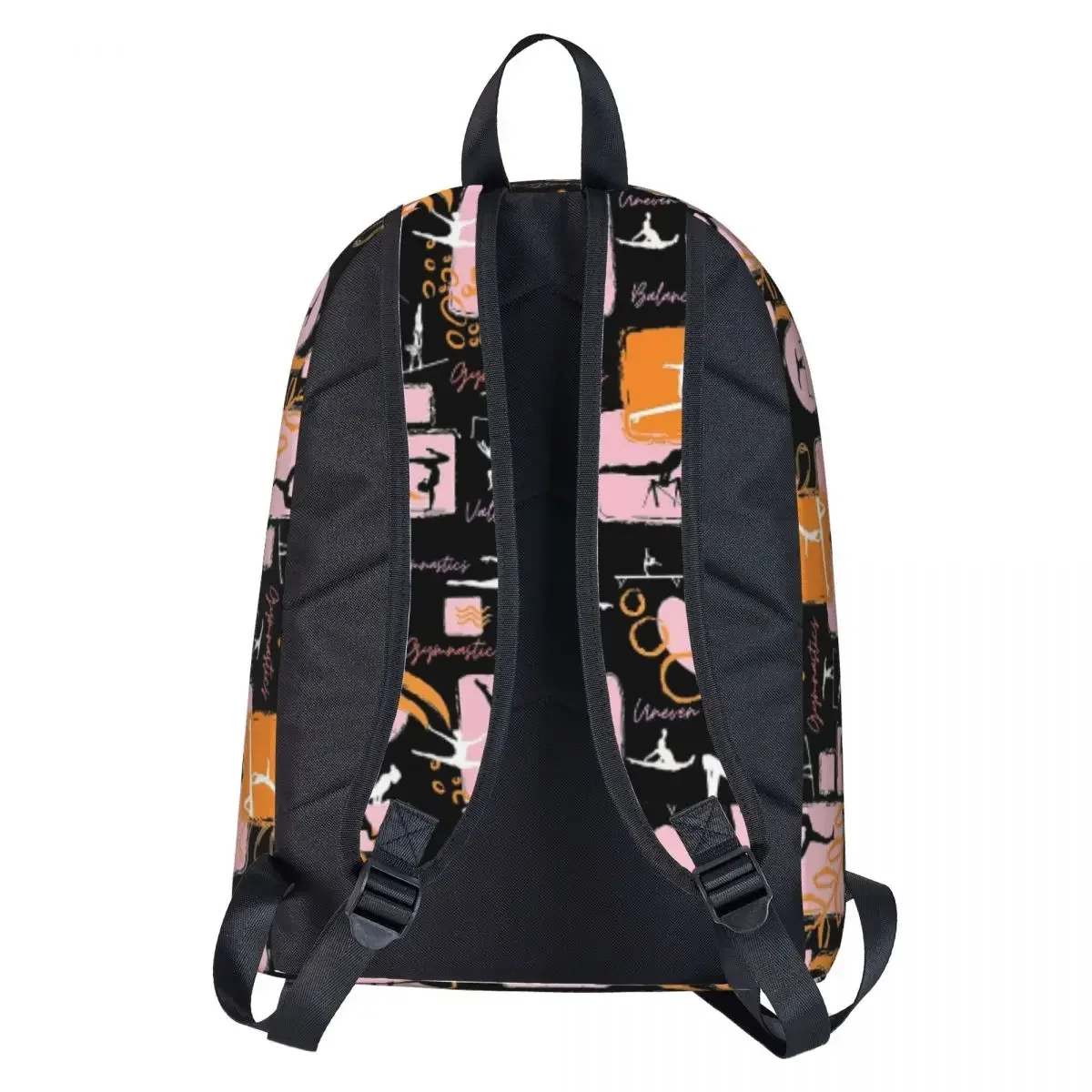 Artistic Gymnastics Print Backpacks Student Book bag Shoulder Bag Laptop Rucksack Fashion Travel Rucksack Children School Bag