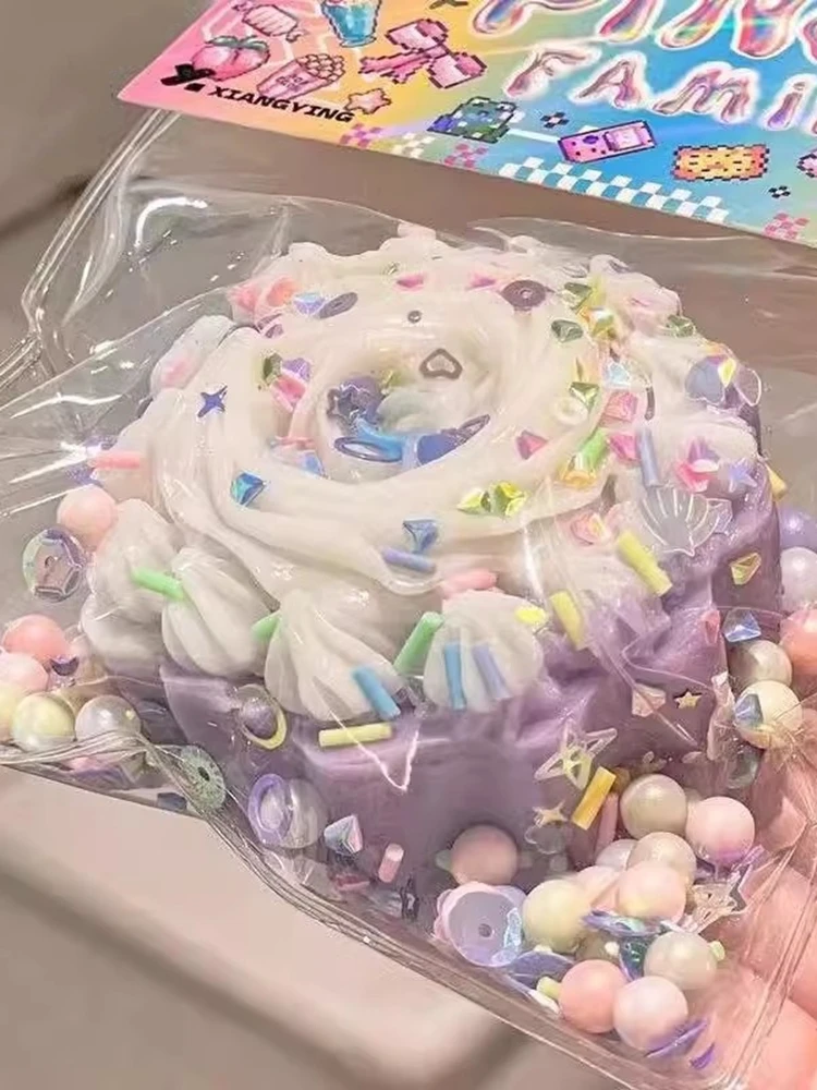 Taba Squishy gâteau beignet soulagement du Stress jouet sensoriel Fidget jouets pour enfants adultes rebond lent anxiété Relaxation presser jouets