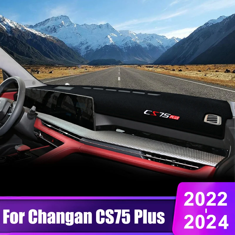 

For Changan CS75 PLUS 2022 2023 2024 CS75plus Car Dashboard Cover Sun Shade Avoid Light Pad Instrument Panel Carpets Accessories