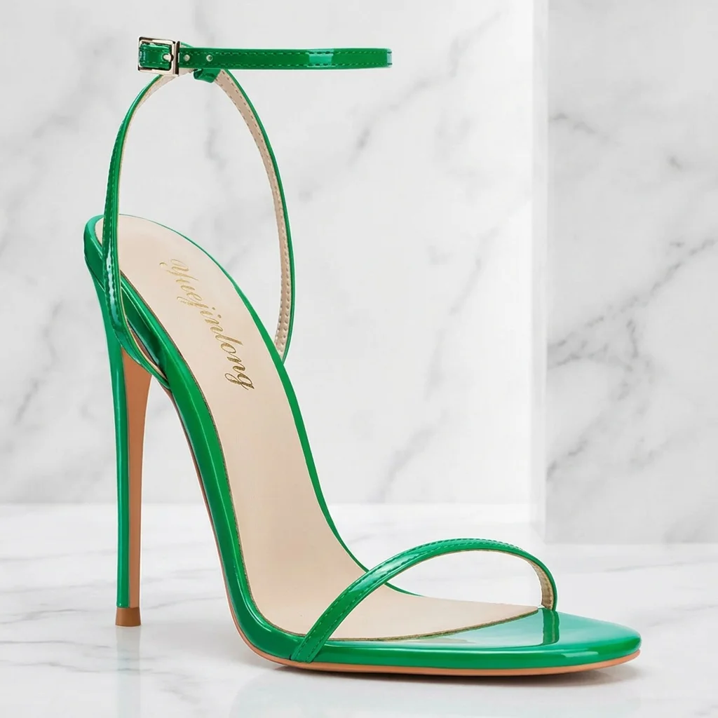 Yuejinlong Sexy Gladiator Lace-up Sandal Boots Open Toe Stiletto High Heels 10cm 12cm Plus Size 33-46 Fashion Party Shoes 2026 image 4