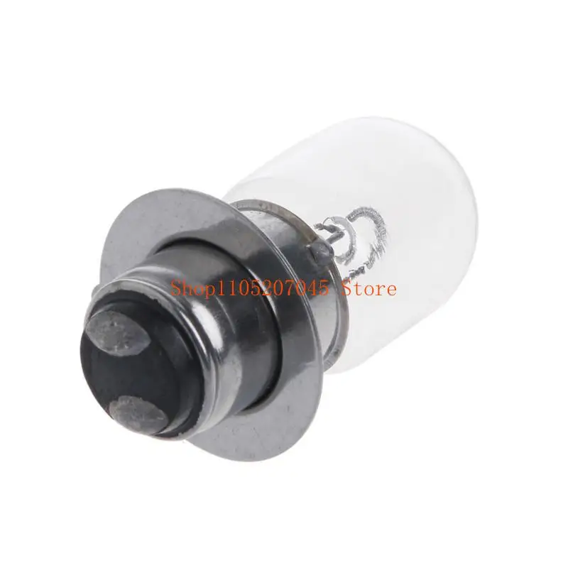 Lâmpada farol motocicleta fácil instalação 37cd P15D-25-1 para luz branca 12V 35W