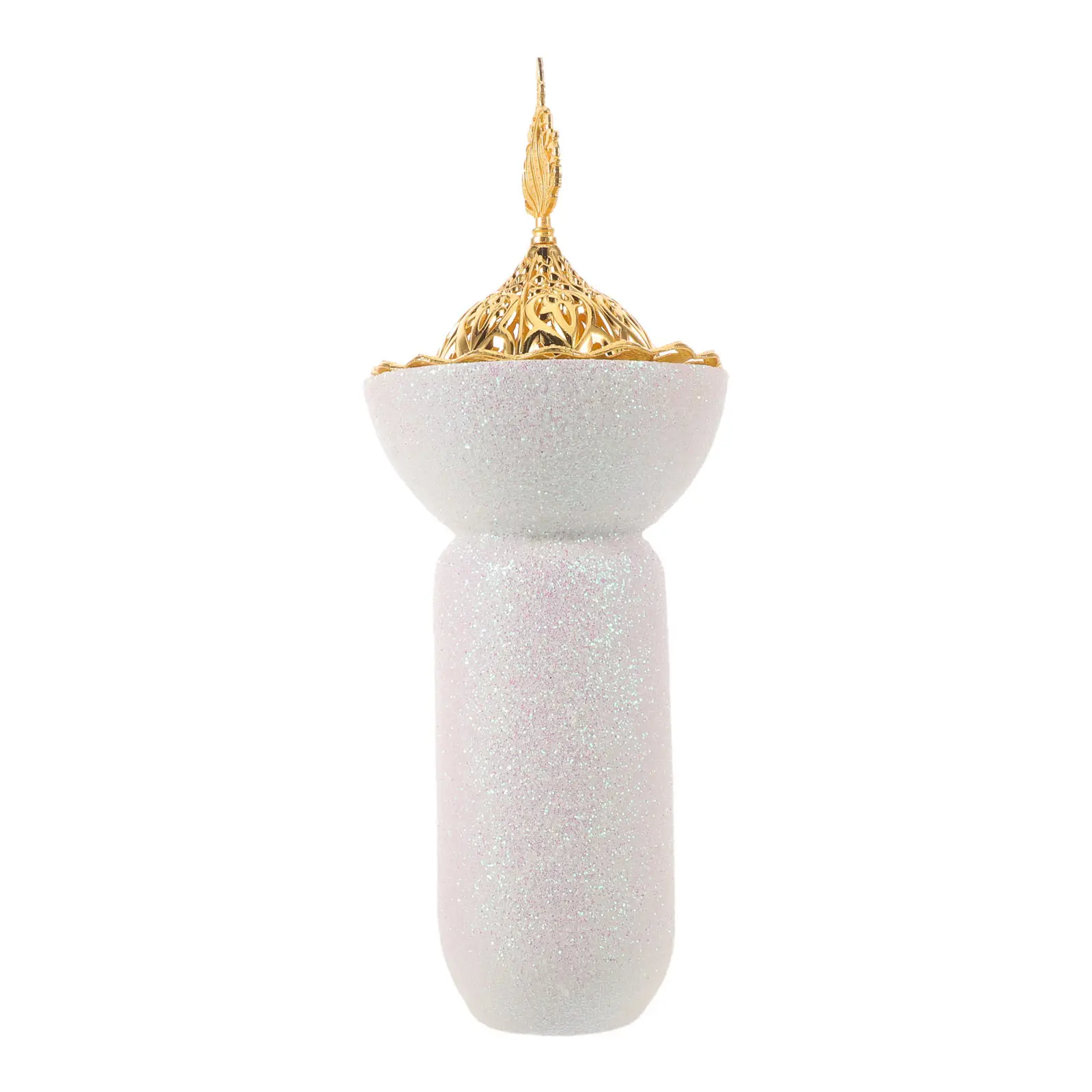 Arabic Bakhoor Burner for Desktop Arabian Bedroom Relaxation Spiritual Practice Aroma Holder