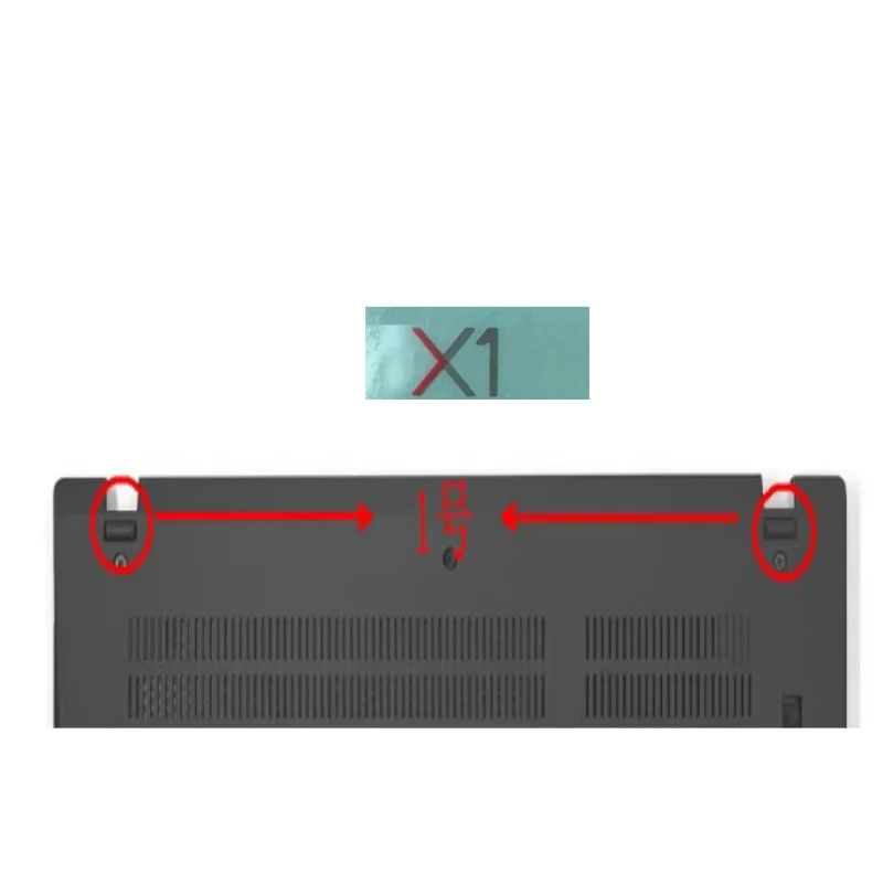 

New For x1 carbon gen9 logo and T490 foot mat