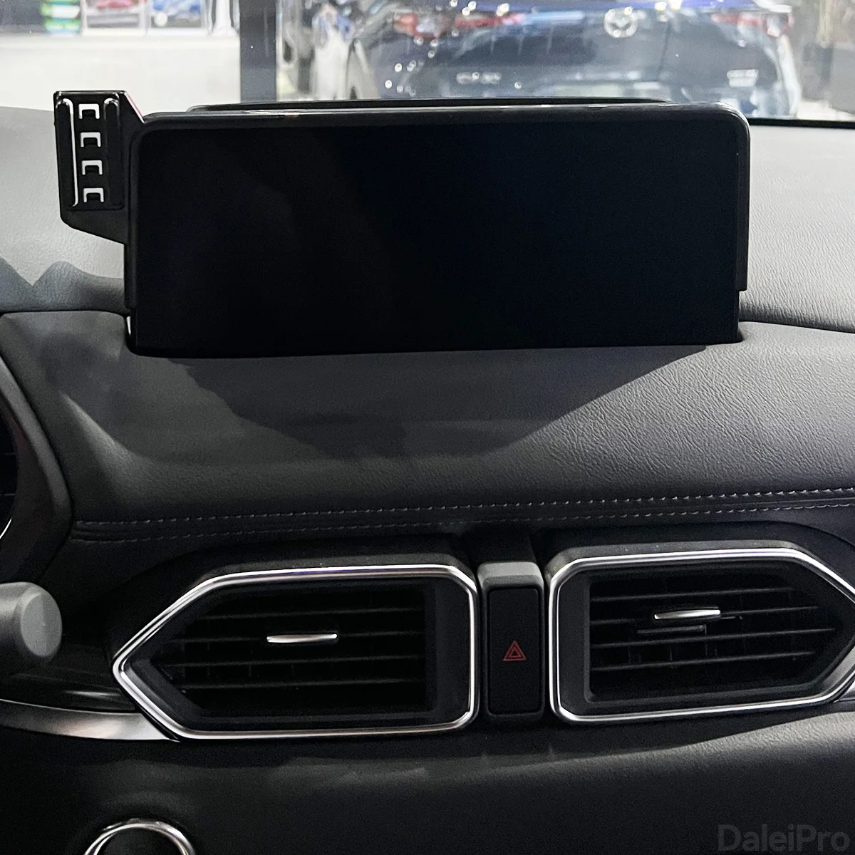 Für Mazda CX-5 CX5 KF 2021-2025 Auto-Handyhalterung Bildschirm-Fixierclip Kabelloses Ladegerät Maßgefertigte Handy-Bildschirmhalterung Zubehör – Detail 3