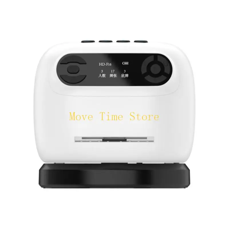 

92me Battery Hapterne Card Dealer Device Device 360 ​​DGREE вращающиеся бесшумные моторные компакты для расширенной игры