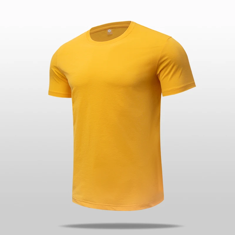 Camiseta respirável de secagem rápida dos homens, confortável, manga curta, casual, leve, tops de ginástica, fitness esportiva, alta qualidade