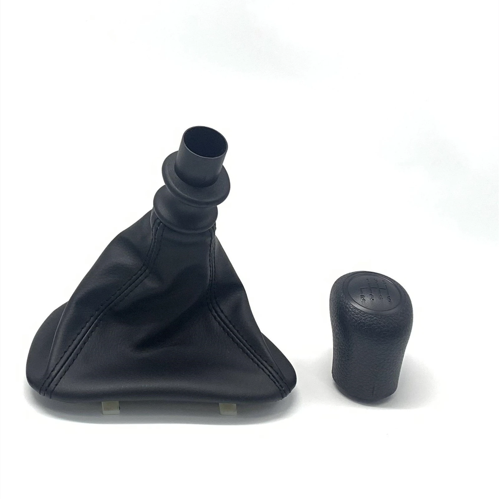 For Mercedes-Benz W639 W636 2010-2015 Manual Transmission Gear Shift Shifter Knob Lever With Leather Cover Set