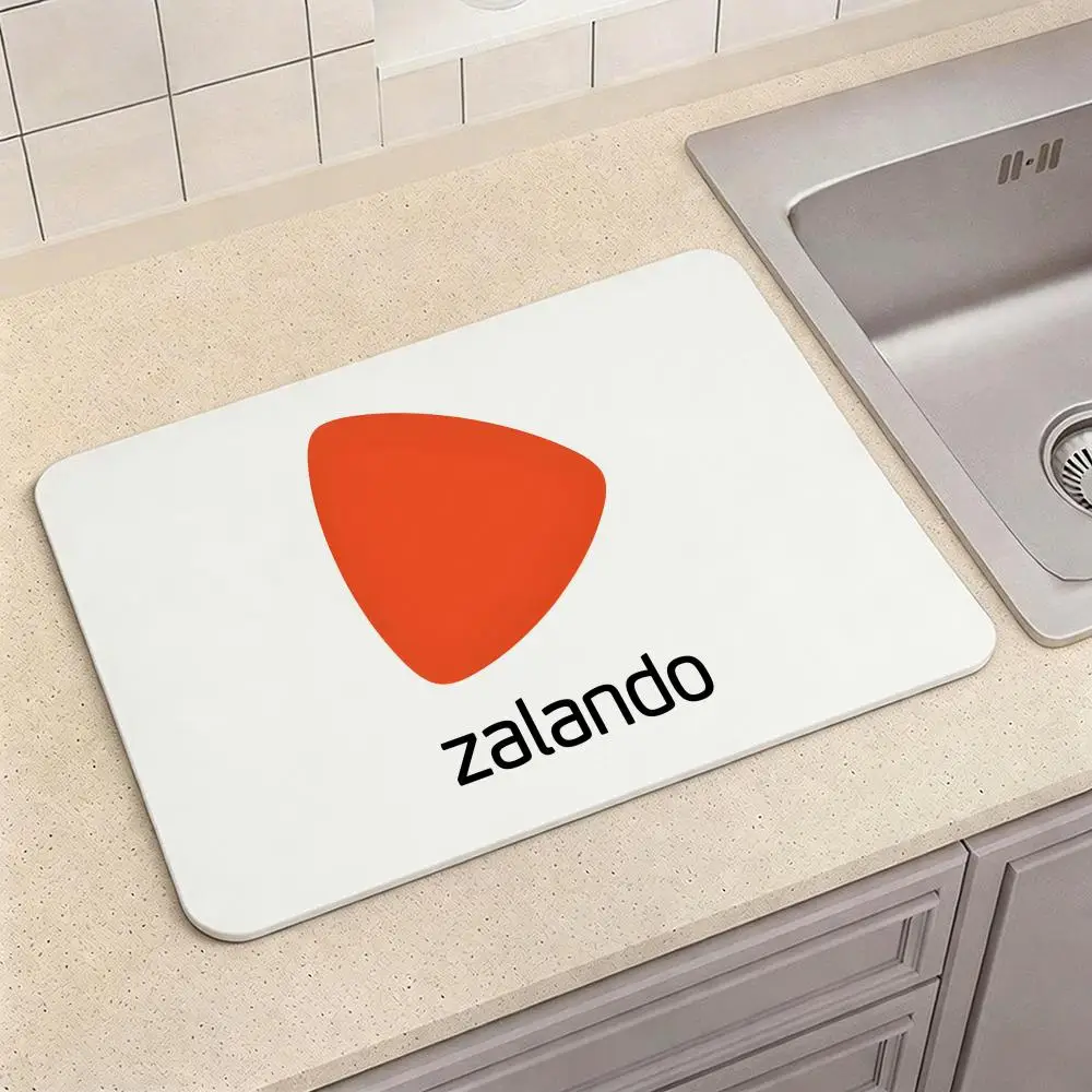 Tapete de Piso Z-Zalando, Ecológico, de Diatomita, Antibacterial, Resistente a los Olores, con Drenaje, para Cocina y Baño