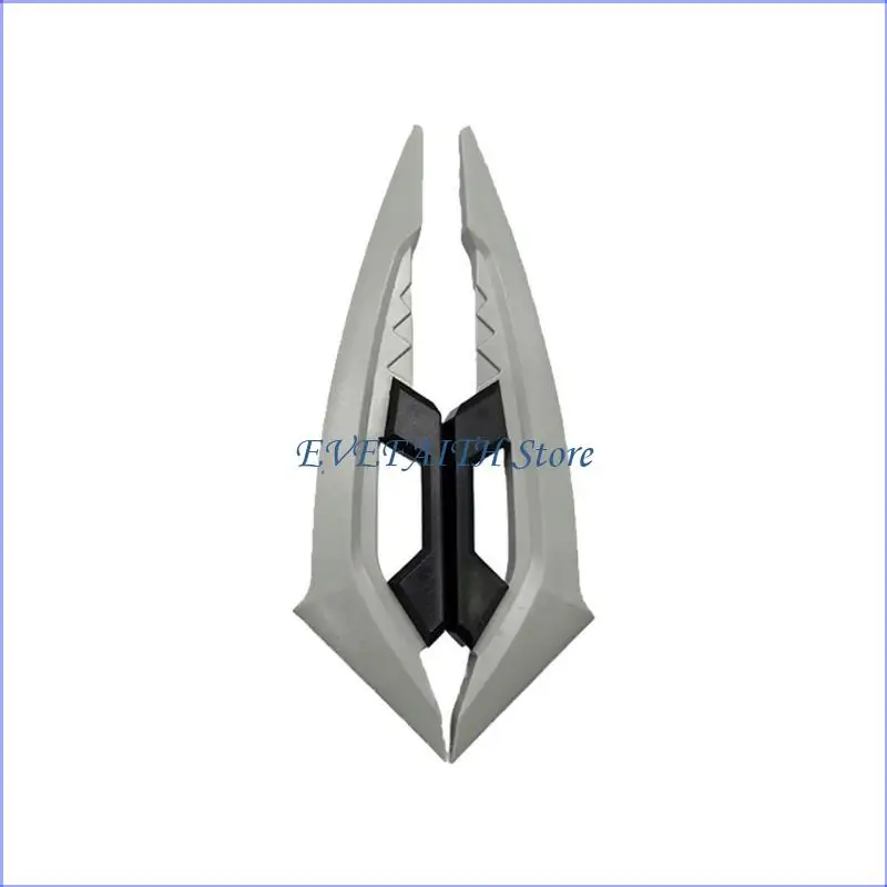 124B 1 Pair of Motorcycle Winglets Aerodynamic Wing for Enhanced Stability and