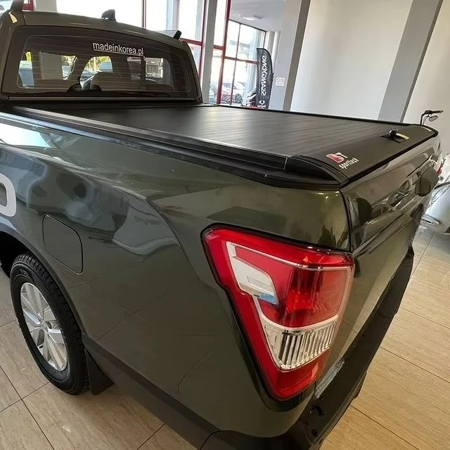 

SsangYong Musso Hard Folding Pickup Bed Cover Aluminum Waterproof Tonneau Accessory