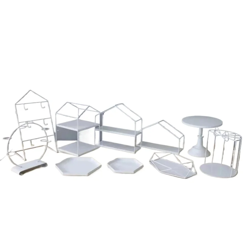 Dessert table ornament display rack Cold meal tea break table Afternoon tea snack rack Cake rack