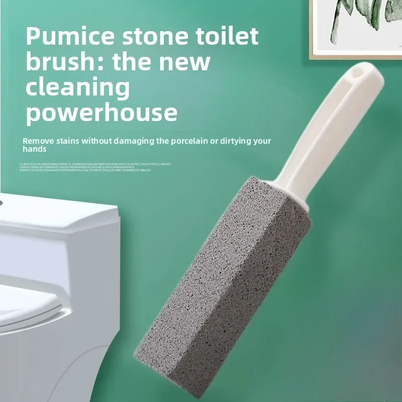 Toilet Brush Pumice No Dead Ends Gap Cleaner Tile Cleaning B