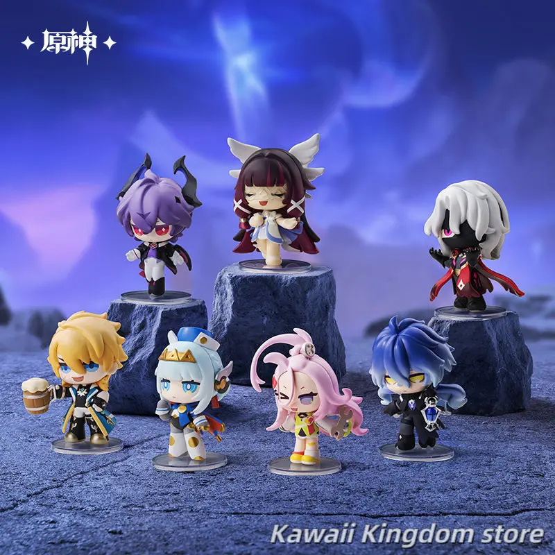 2026年公式オリジナル原神インパクトアニメpvcスタンド姿勢飾り漫画キャラクターフィギュアアクションフィギュアおもちゃブラインドボックス