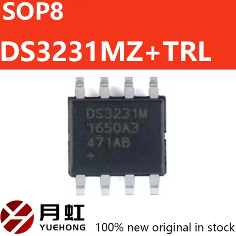 1PCS DS3231MZ+TRL New original SMT DS3231MZ+TRL silk screen DS3231M SOIC-8 real-time clock chip