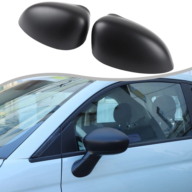 Für Fiat 500 Rückspiegelabdeckung, Schutzgehäuse für Auto-Seitenrückspiegel, Dekorative Abdeckung, ABS (Modifizierte Version) 2016-2023 – Detail 38