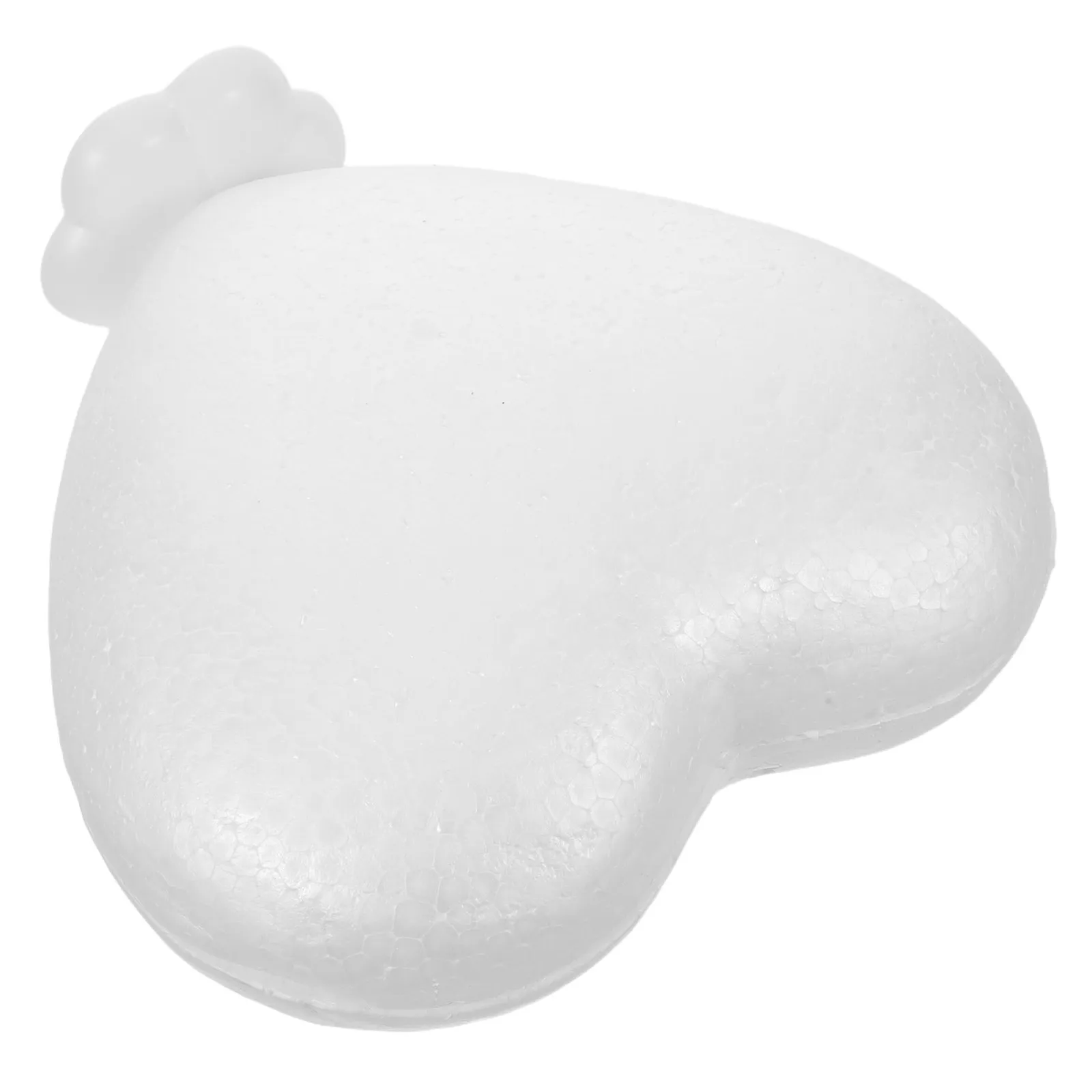 

Polystyrene Foam Heart Shape White Blank Floral Arranging Sculpture Base Wedding Painting Christmas Ornaments 22 Cm DIY Craft