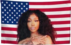 SZ-A USA Flag American 2024 Flag, tapestry Dormitory Party Background Decoration Living Room Bedroom Home Decoration