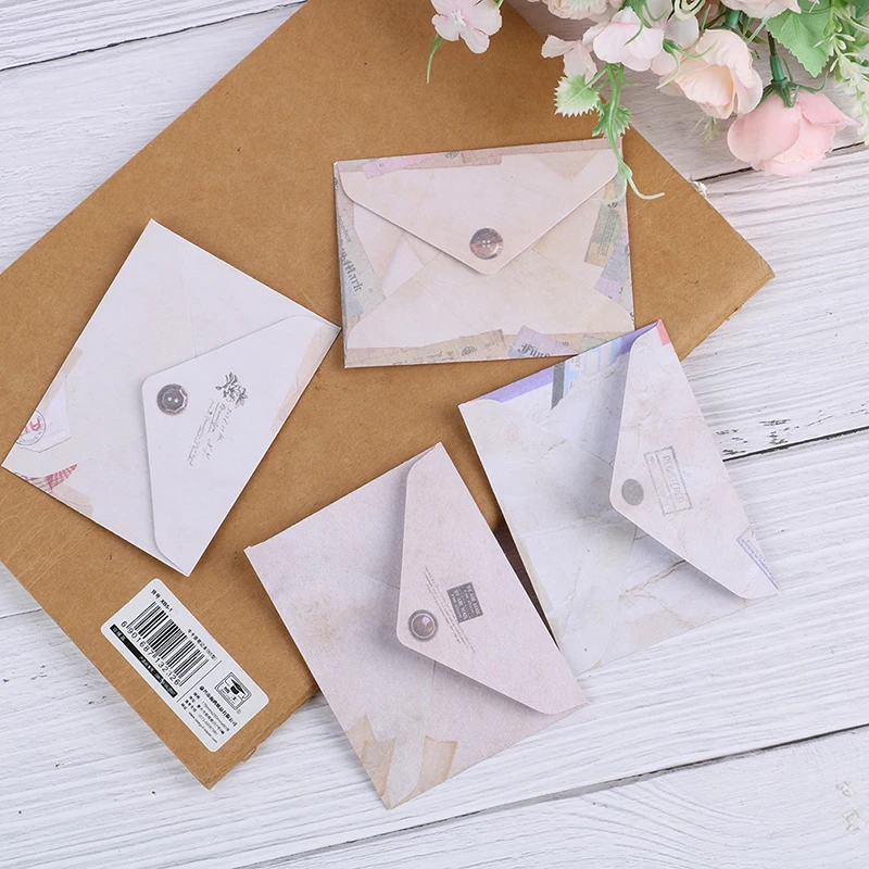 12 pcs/lot 12 Designs Paper Envelope Cute Mini Envelopes Vintage European Style