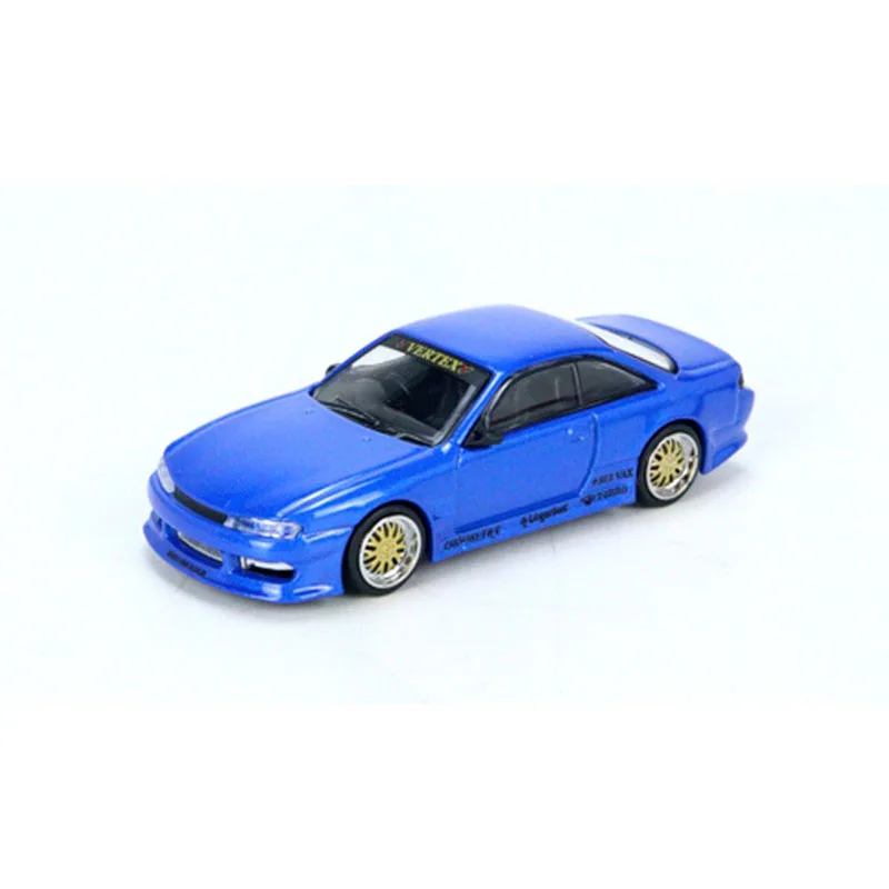 1:64 Scale Nissan Silvia S14 Alloy Car Model Collection Ornaments