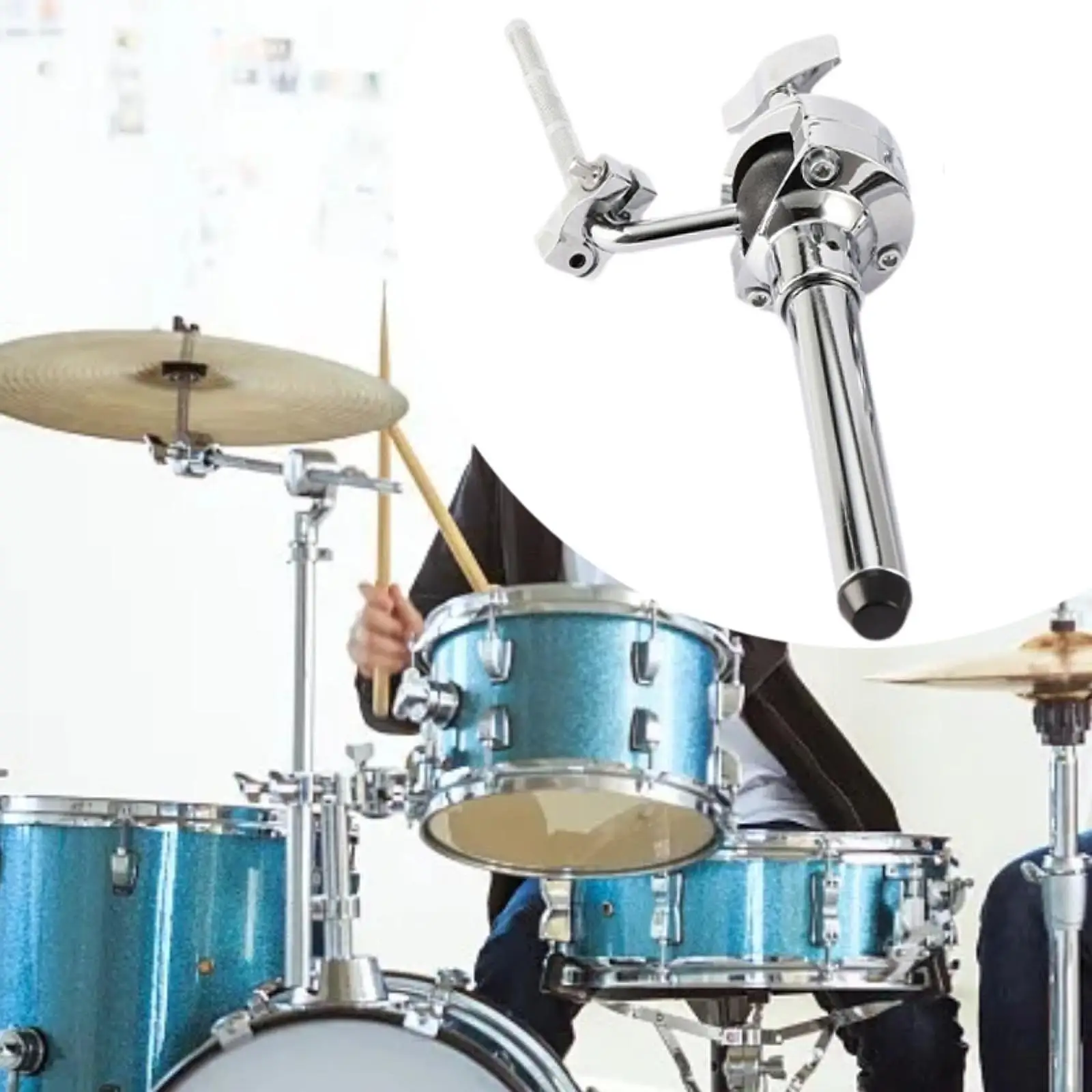 suporte-de-metal-para-tom-single-ajustavel-e-robusto-para-pecas-de-bateria-e-configuracao-de-percussao