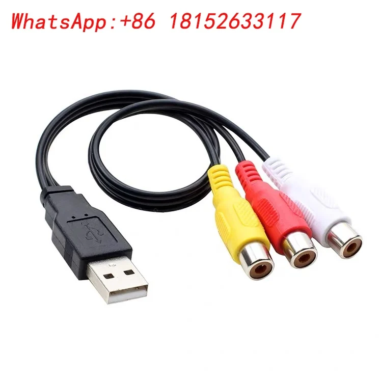 كابل بيانات كاميرا Dv مناسب لتسجيل بطاقة التقاط الفيديو JVC AV وتصدير محرك شريط الكمبيوتر #4