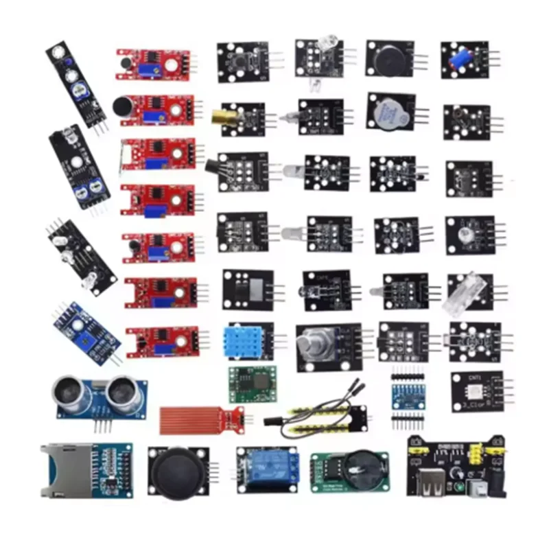 

For arduino 45 in 1 Sensors Modules Starter Kit better than 37in1 sensor kit 37 in 1 Sensor Kit UNO R3 MEGA2560