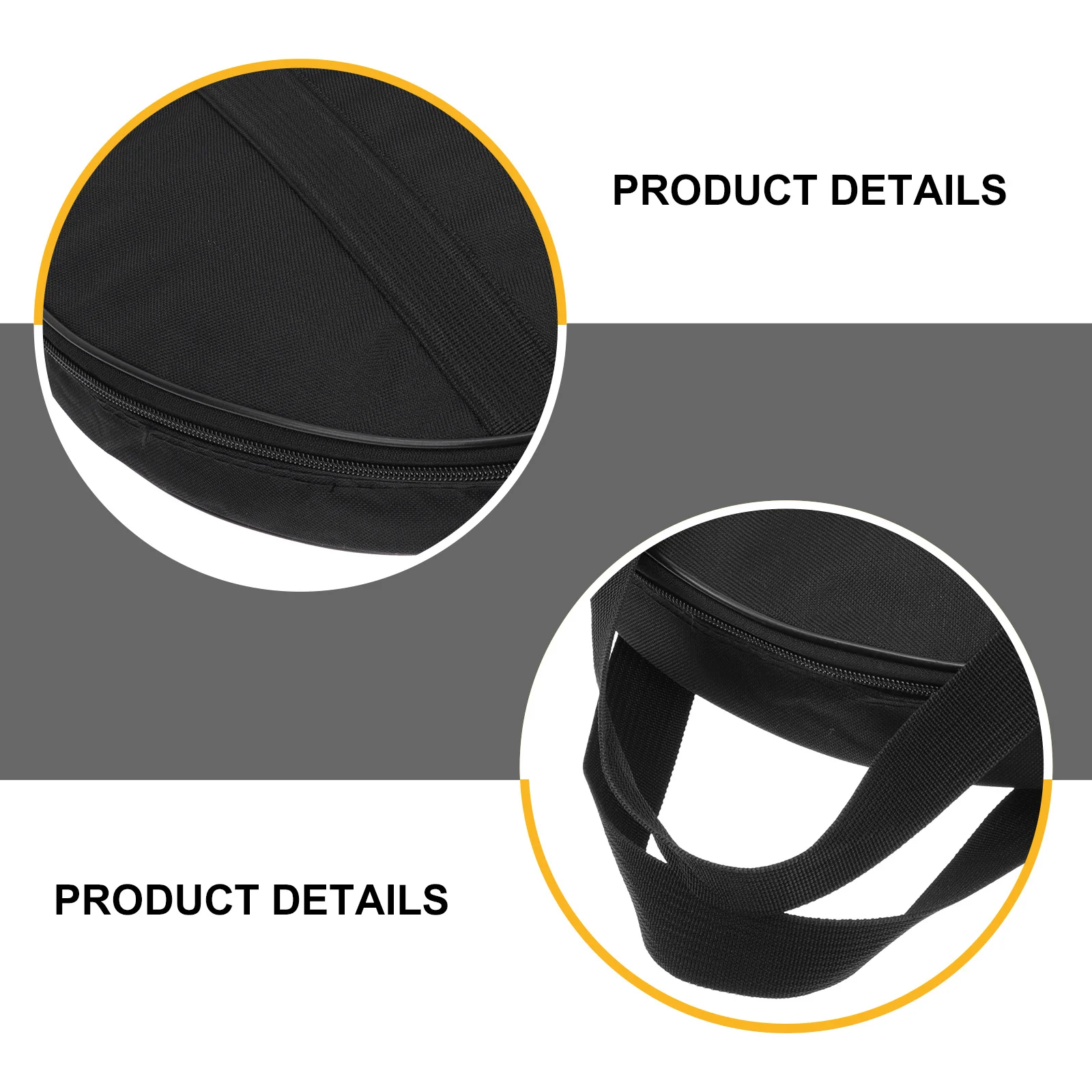 

Gong Bag Cymbals Portable Vacuum Carry Case Drum Oxford Cloth Storage Travel Instrument